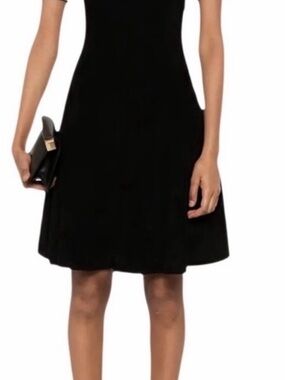 Sandro Paris Crystal Noir Mini Dress NWT Sz 2